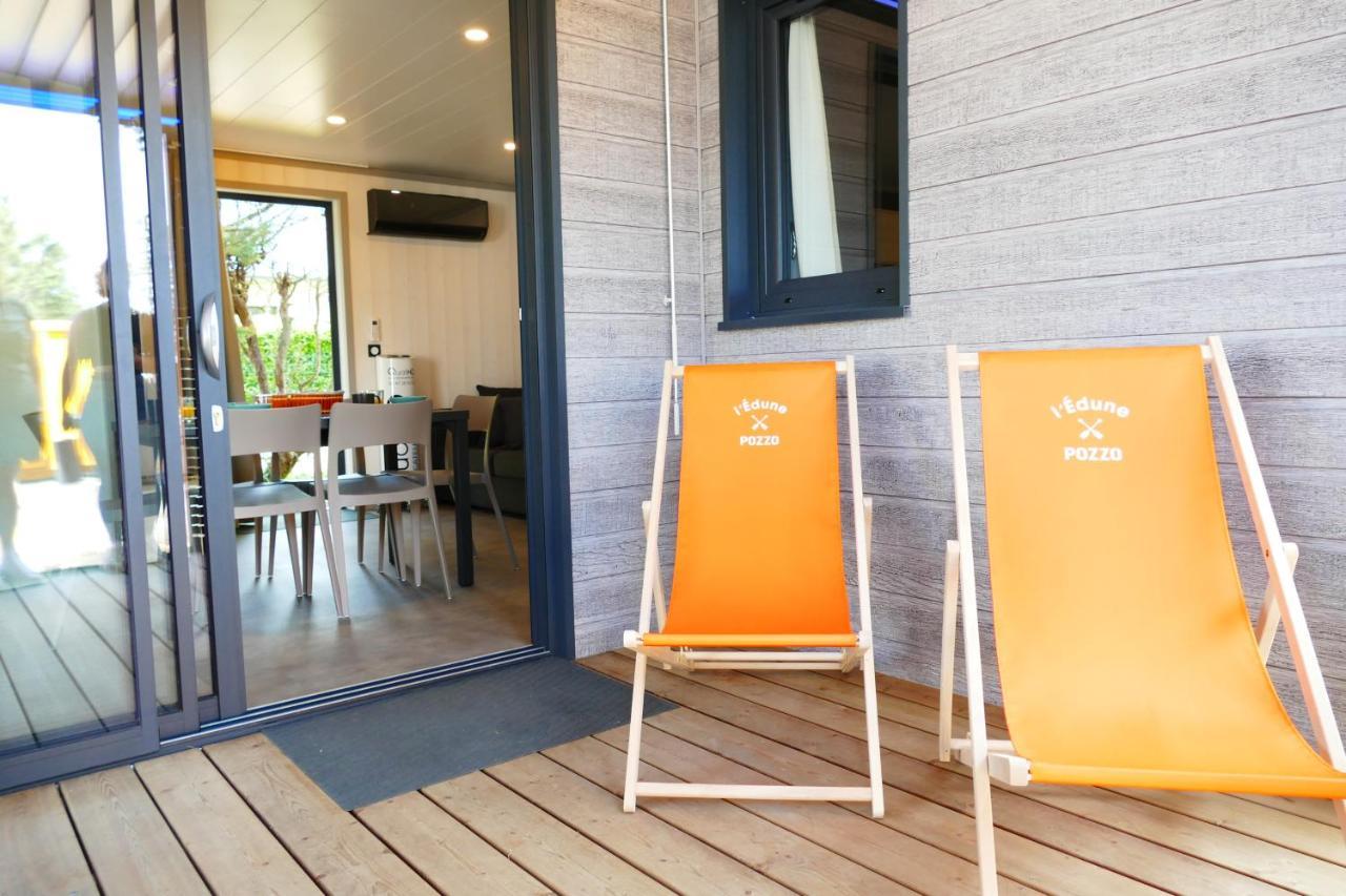 Escales Voyages Cottage Des Dunes - Chalet De 49M2 Climatise - 6 Personnes Jullouville-les-Pins Bagian luar foto