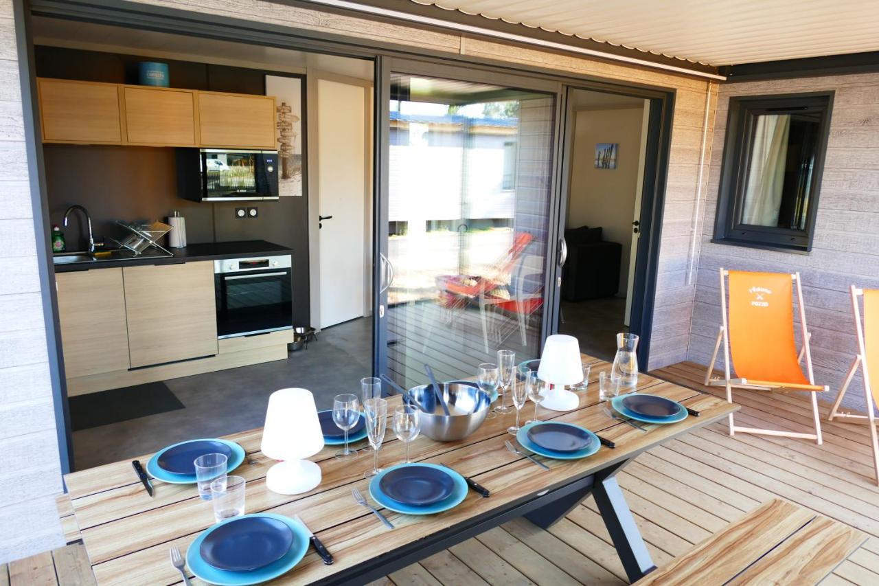 Escales Voyages Cottage Des Dunes - Chalet De 49M2 Climatise - 6 Personnes Jullouville-les-Pins Bagian luar foto