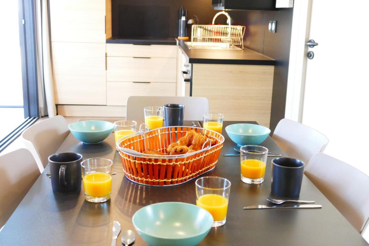 Escales Voyages Cottage Des Dunes - Chalet De 49M2 Climatise - 6 Personnes Jullouville-les-Pins Bagian luar foto